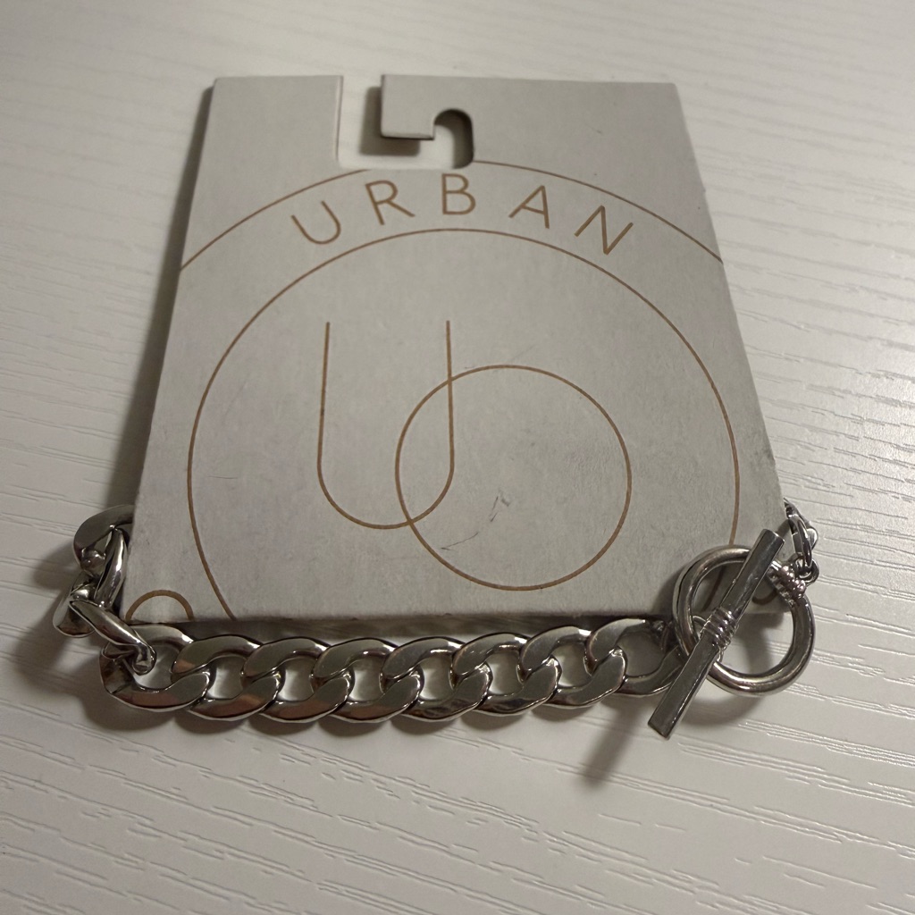 Urban Outfitters Silver Chain Bracelet 8$